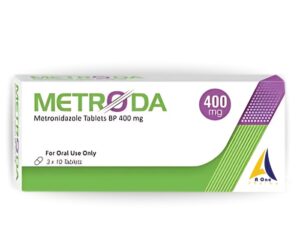 METRODA 400MG (Metronidazole) - Anti-Bacterial & Anti-Protozoal Tablet