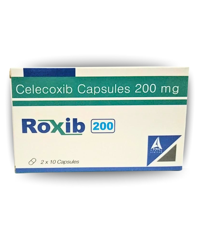 ROXIB 200MG (Celecoxib) - Anti-Inflammatory Capsules