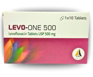 LEVO-ONE 500MG (Levofloxacin) - Powerful Antibiotic Tablet