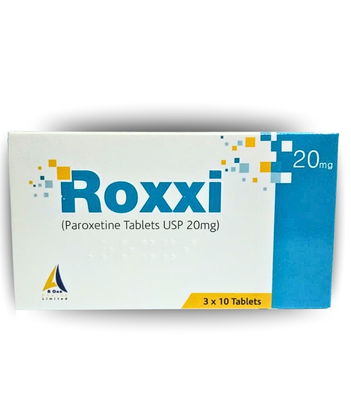 ROXXI 20MG (Paroxetine) - Depression & Panic Relief Tablet