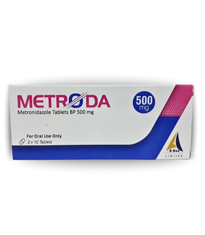 METRODA 500MG (Metronidazole) - High-Dose Anti-Infective