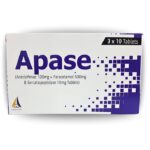 APASE TAB (Serratipeptidase, Aceclofenac, Paracetamol) - Pain & Inflammation Relief