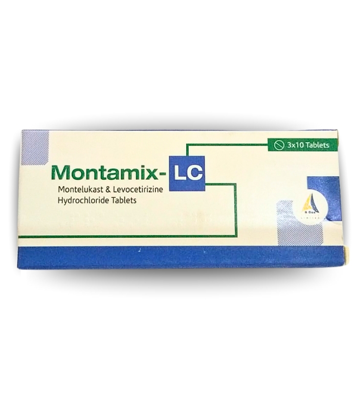 MONTAMIX - LC (Montelukast & Levocetirizine) - Dual-Action Allergy