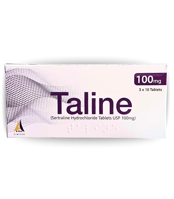 TALINE 100MG (Sertraline) - SSRI for Depression & Anxiety