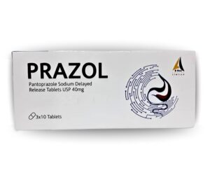 PRAZOL 40MG (Pantoprazole) - IV/IM Injection Vial