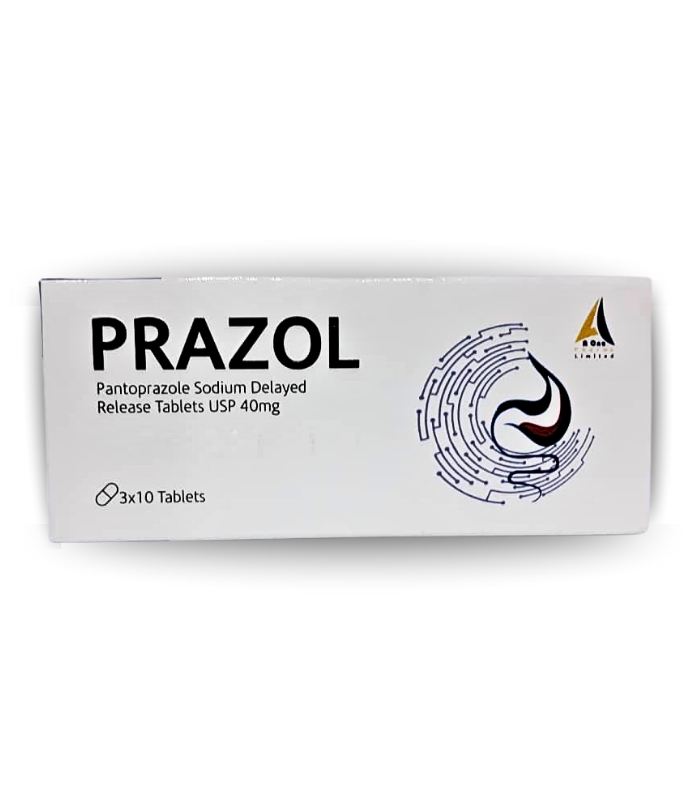 PRAZOL 40MG (Pantoprazole) - IV/IM Injection Vial