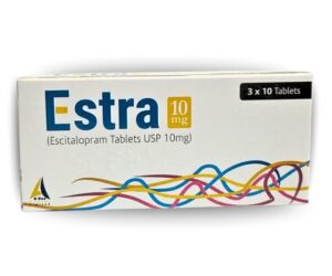 ESTRA 10MG (Escitalopram) - Mood & Anxiety Relief Tablet
