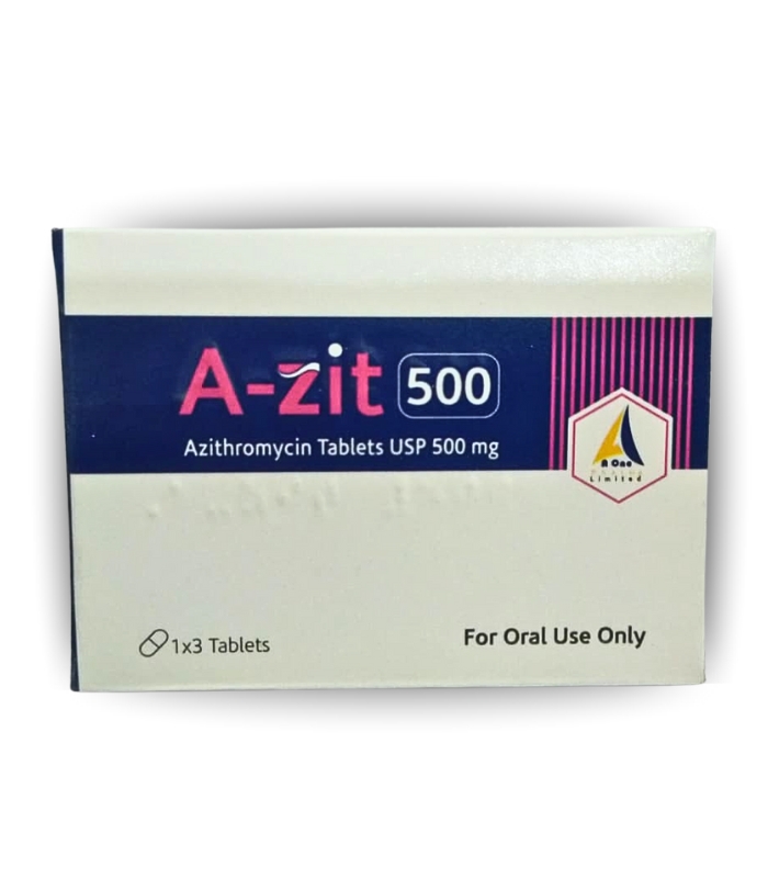 A-ZIT 500MG (Azithromycin) - High-Strength Antibiotic
