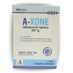 A-XONE 1GR (Ceftriaxone) - Broad-Spectrum Antibiotic Injection