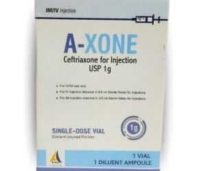 A-XONE 1GR (Ceftriaxone) - Broad-Spectrum Antibiotic Injection