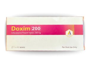 DOXIM 200MG (Cefpodoxime Proxetil) - Broad-Range Antibiotic Tablet